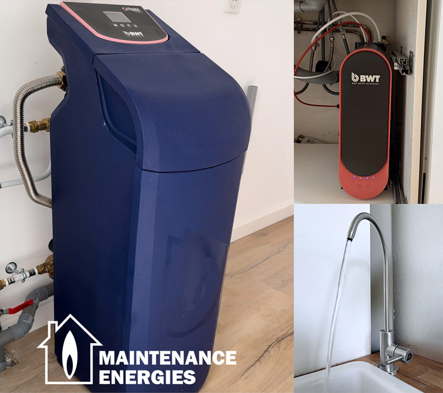 installation filtre traitement eau osmoseur